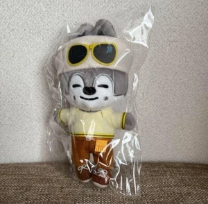 STRAY KIDS SKZOO BAG CHARM Wolf Chan Bang Chan JYP JAPAN POP UP STORE 2023 - Picture 1 of 4