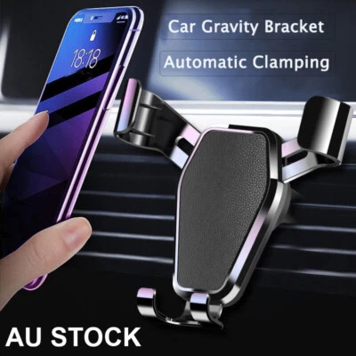 Universal Gravity Car Holder Mount Air Vent Cradle Stand For Mobile Cell Phone - image 1 of 4