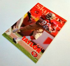 JOHN TAYLOR 1993 Skybox Insert #292 - 49ers -80's All-Decade Team -3×Super Bowl 