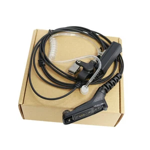 Mic Earpiece Headset PTT Replacemnet FitsXPR6550 XPR6580 XPR6300 XPR6500 Radio - Zdjęcie 1 z 4