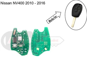 Original 2 Button PCB ID46 Chip For Nissan NV400 - Picture 1 of 1