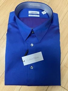 Calvin Klein Steel Herren Hemd, Gr. 17 / Ärmel 32/33 - Bild 1 von 2