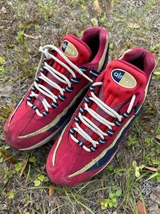 Nike Air Max 95 Red Crush Wheat Gold 2018 538416-603 Men’s Size7 - Picture 1 of 11