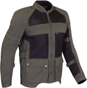Merlin Mahala D3O Raid Explorer Olive Black Motorcycle Jacket New - Picture 1 of 4