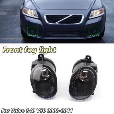 Conjunto de luces antiniebla delanteras para Volvo S40 V50 2008-2011 1 par Foto 1 de 4