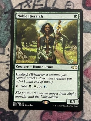 MTG Noble Hierarch Double Masters 2XM (177/332) Regular Rare Magic The Gathering - Image 1 of 2