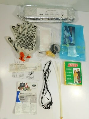 Kit de asistencia en carretera VW Volkswagen OEM usado incompleto Foto 1 de 4