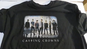 Maglietta Casting Crowns Only Jesus 2019 tour concerto nera grafica 2 lati taglia XL - Foto 1 di 3