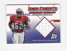 2006 Topps Draft Picks and Prospects Senior Standout Jersey Broderick Bunkley