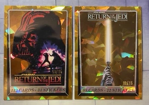 Star Wars Sapphire Return of the Jedi GOLD /15 BOTH Movie Posters! 11/15 12/15! - Picture 1 of 1