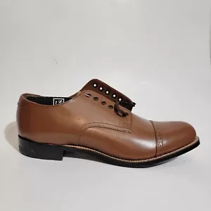 Stacy Adam's Brow Oxford Shoes Men's Dress Formal Size 8 D - Picture 1 of 7