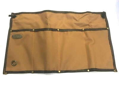 Town & Country Unisex Tan Strap Gardening Vintage Style Drawstring Half Apron