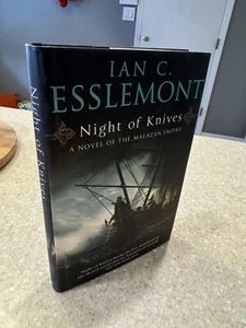 Night of Knives by Ian Esslemont True UK 1st/1st Hardcover Malazan Erikson - Picture 1 of 7