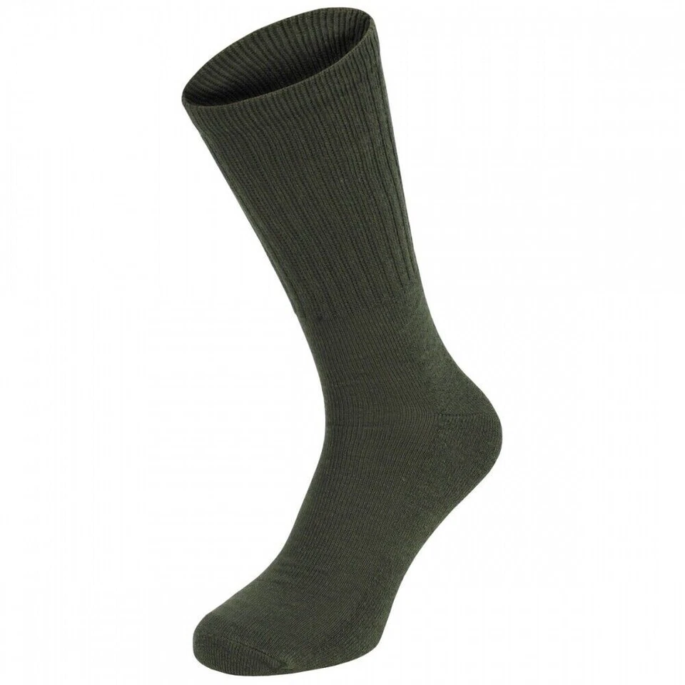 MFH army socks half-length 3-pack men's socks stockings cotton olive 47-49 - Image 1 of 1
