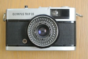 Olympus TRIP 35 Compact 35mm Film Camera SERVICED WORKING - Picture 1 of 8