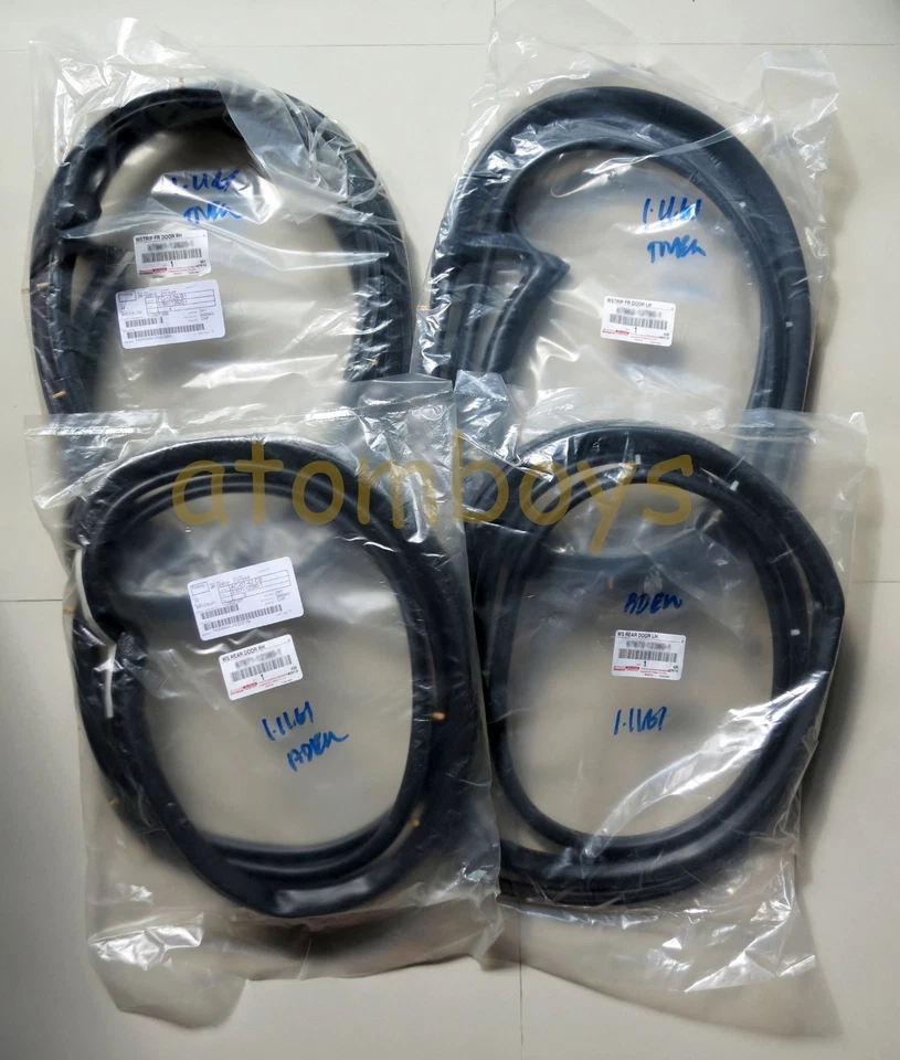 PARA TOYOTA COROLLA KE70 CE70 AE71 TE71 TE72 PUERTA SEDÁN SELLO GOMA IMPERMEABLE Foto 1 de 4