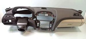 Salpicadero BMW OEM HUD cuero Dakota/blanco marfil 9240768 F06 F12 F13 D928401 - Imagen 1 de 12