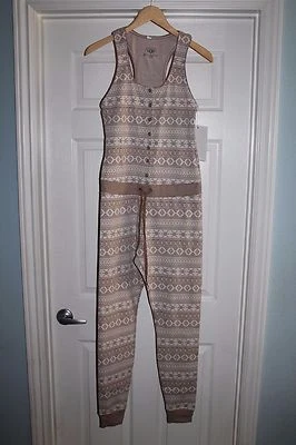 UGG Australia Nomie Sugar Pine Fair Isle Jumpsuit Size Medium RARE COLOR - Image 1 of 4