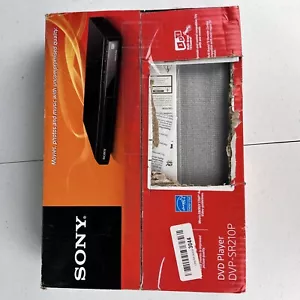 Reproductor de CD y DVD de escaneo progresivo Sony en negro | DVP-SR210P - Imagen 1 de 1