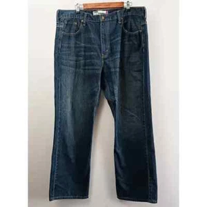 Jeans Levi's 569 Hombres Talla 40x32 Sueltos Rectos Azul Denim Western Informal  - Imagen 1 de 10