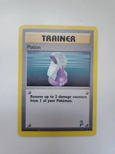 Potion 122/130 Common Base Set 2 Pokemon TCG 2000 Vintage WOTC - MP - Picture 1 of 2