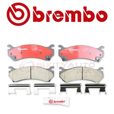 Brembo Rear Disc Brake Pad Set for 2001-2006 Chevrolet Silverado 1500 HD  - bo - Image 1 of 4
