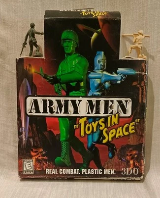 Army Men Toys In Space 3DO , Tow Figures Pc Cd-ROM - Image 1 of 4