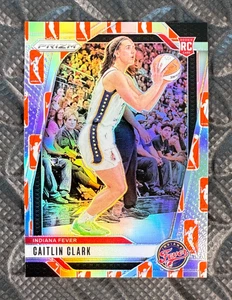 2024 Panini Prizm WNBA Caitlin Clark WNBA Logo Prizm Rookie Indiana Fever RC #22 - Picture 1 of 7