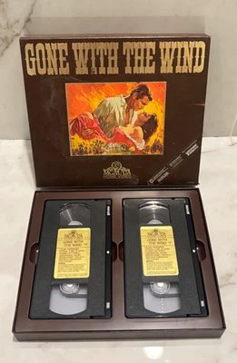 COLLECTORS EDITION Gone With The Wind VHS Box Set Part 1 and 2 MGM Home Video - Image 1 of 3
