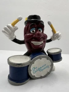 1988 California Raisin Toy Figure Drummer - Cake Topper - Picture 1 of 9