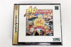 WONDER 3 ARCADE GEARS SEGA SATURN Action game Used from JAPAN - Picture 1 of 9