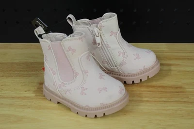 Bota Chelsea Wonder Nation Bebé Niña-Arcos Rosa-2-NUEVA CON ETIQUETAS Foto 1 de 4