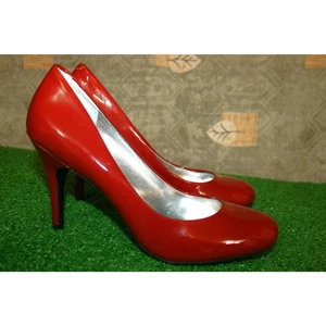 Neu Jessica Simpson Pumps rot Lack runde Spitze 11 B / 41 - Bild 1 von 6