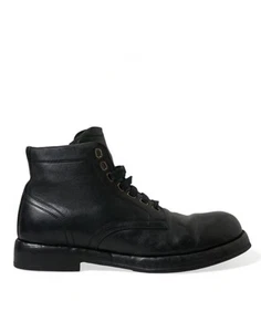 Dolce & Gabbana Elegante Stiefelette aus schwarzem Pferdeleder - Bild 1 von 8