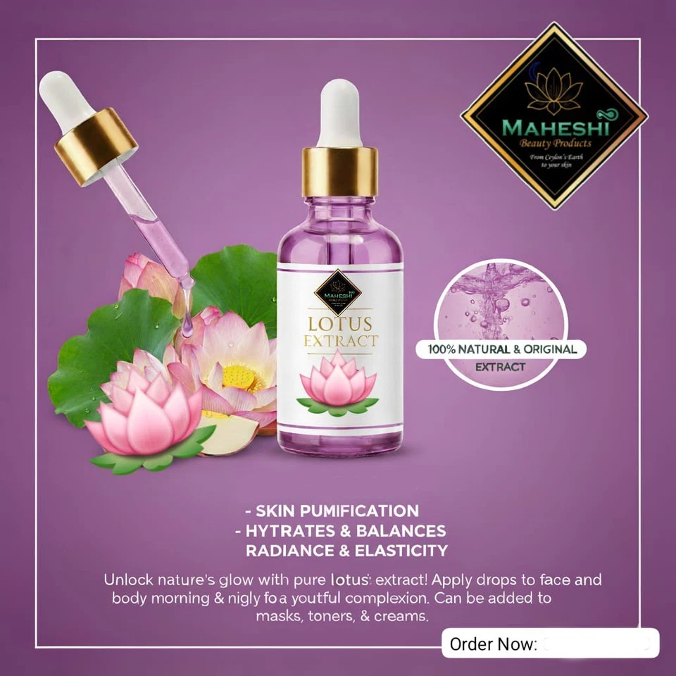 Lotus Extract – The Secret to Naturally Glowing Skin - Image 1 of 1