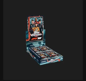 2025 Topps Chrome Formula 1 F1 Hobby Box - Confirmed Pre-Sale Order - Picture 1 of 2