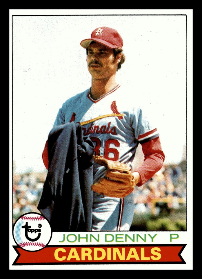 John Denny 1979 Topps #59 St. Louis Cardinals Vintage VG - Image 1 of 2