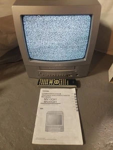 Toshiba 13” CRT TV VCR Combo Player Retro Gaming MV13N3 With Remote, VCR Works - Picture 1 of 6