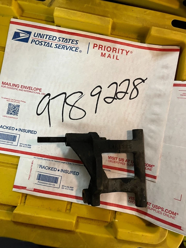 1966-68 Pontiac GTO Firebird Lower A/C Compressor Bracket # 9789228 400 350 428 - Image 1 of 1