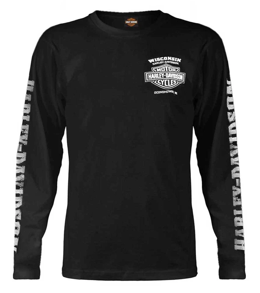 Harley-Davidson 30295296 Men's T-Shirt XL-Size - Black
