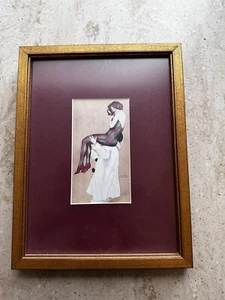 Stampa artistica incorniciata Raphael Kirchner ""Litografia Arlequinade - Foto 1 di 4