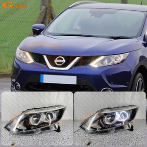 For Nissan Qashqai Dualis J10 J11 2010 2011 - 2016 COB Led Angel Eyes Halo Rings - Picture 1 of 13