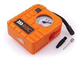 RAC Heavy Duty 12v Mini Air Compressor Car Van Bike Tyre Inflator Pump Compact - Picture 1 of 4