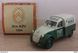 Citroen 2cv AZU Glaces MIKO 1955 Norev 1:43 - Photo 1 sur 1