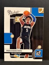 2022-23 Panini Donruss Paolo Banchero The Rookies Rookie #1 Orlando Magic RC