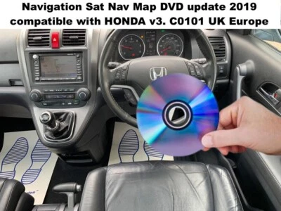 Honda Accord Legend CRV Civic CR-Z Insight compatibile aggiornamento navigatore satellitare DVD v3