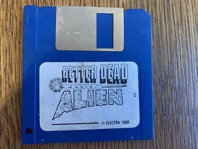 BETTER DEAD THAN ALIEN GAME AMIGA 3.5" INCH FLOPPY(S) TESTED EXCELLENT CONDITION - Image 1 of 2