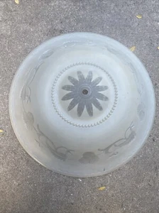 Vintage 16” Ceiling Glass Globe - Picture 1 of 17