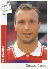 134 EDWIN VURENS # NETHERLANDS FC.TWENTE IN ACTION STICKER SANDWICHES VOETBAL 96