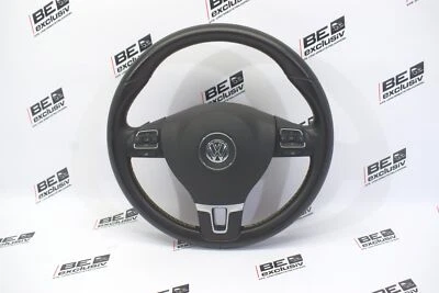 VW Touran 1T Lederlenkrad Multifunktion Lenkrad Leder WEISSE NÄHTE 1T0419091AC - Bild 1 von 4